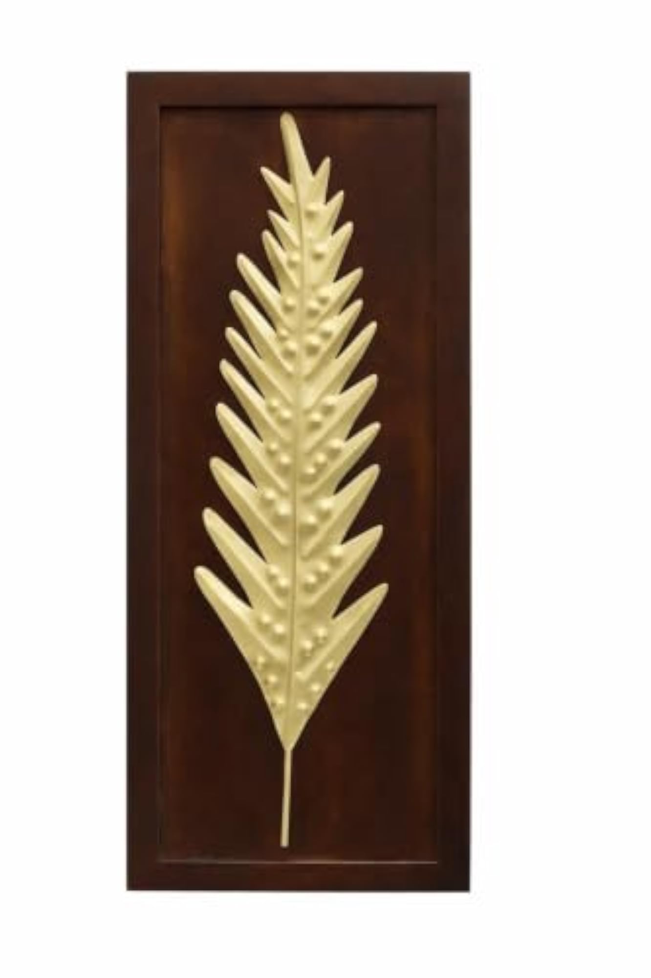 Bay Leaf Metal Wall Art, Decorative Home Accent