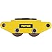 Vevor 6T Industrial Mover 13200LBS Machinery Skate with Steel Rollers Cap 360 Degree Rotation