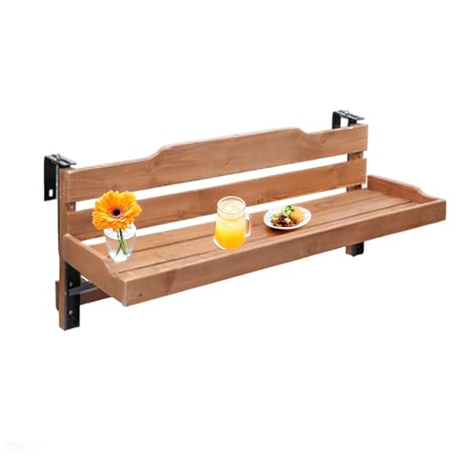 Petite table basse pliante murale peu encombrante pour petit balcon