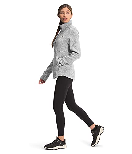 The North Face Women's Crescent ¼ Zip Pullover, Tnf Light Grey Heather, M #TOP2