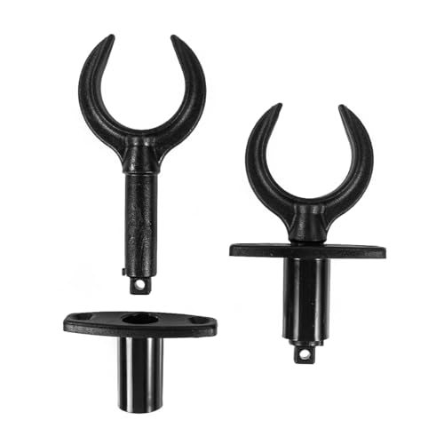 Vestibilità perfetta: si adatta a timoni in alluminio standard con un manicotto con diametro esterno di 45 mm. Ideale per barche da pesca e da pesca con timone in alluminio John Paddle. Attenzione: ! Questi tacchetti non sono adatti per timoni in legno.