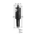 Lenco 101XD Extreme Duty Actuator - 12V - 2-1/4" Stroke w/Hardware [15056-002]