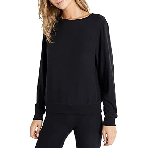 Wildfox Baggy Beach Jumper in Jet Black Cover