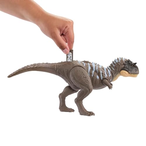 Mattel HTK70 Jurassic World Wild Roar Ekrixinatosaurus Dinosaur Figure With Continuing Roar Sound & Attack Action, Posable Physical Toy & Digital Play thumb #4
