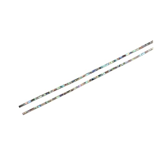 HANABASS Colorful Abalone Shell Purfling Strips Guitar Trim for Ukulele Mandolin Banjo Guitar Projects Durable Inlay