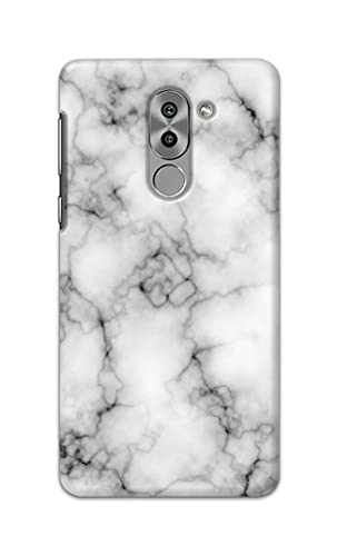 Image of Light White Marble Texture Natural Pattern Hard Back Case Cover for Honor 6X / GR5 (2017), BLN-AL10 BLL-L22 BLN-L21 Back Cover -(J5) VNS2230