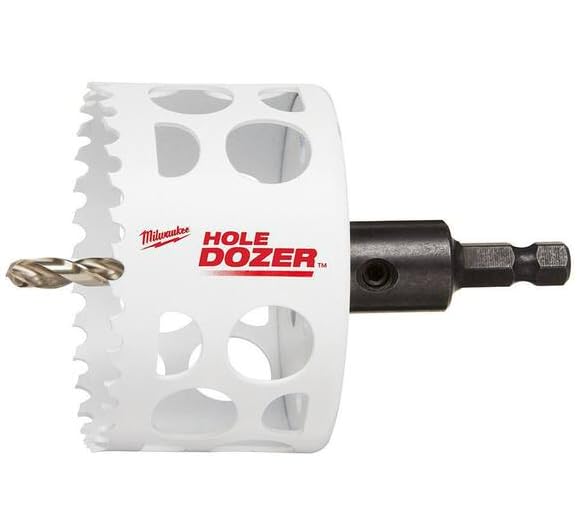 MILWAUKEE'S Hole Saw, Bi-Metal, Black, 3-3/4 in. (49-56-9643T) - image 2
