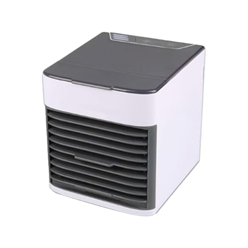 Image of LR Decor E-Shop USB Air Conditioner Mini Air Cooler Fan Multipurpose 16x17x14.5cm Humidifier