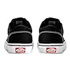 Vans Women's Wm Doheny Sneaker, Black Canvas Black White 187, 2.5 UK #4