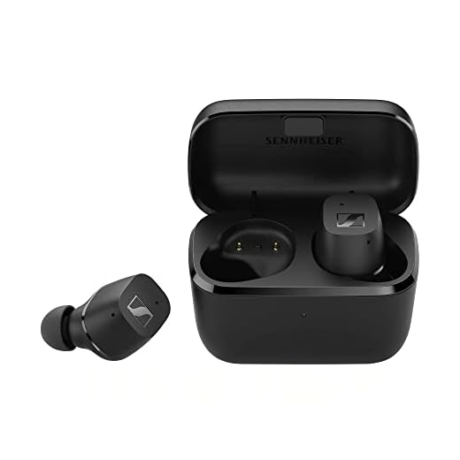 Sennheiser CX True Wireless Earbuds - Bluetooth In-Ear Kopfhörer für Musik und Anrufe mit passiver Geräuschunterdrückung, anpassbare Touch-Steuerung, Bass Boost, IPX4 und 27 Stunden Akkulaufzeit,