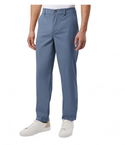 32 Degrees Cool Mens Stretch Chino Pant (US Waist Inseam 32 32 Regular Regular Blue)