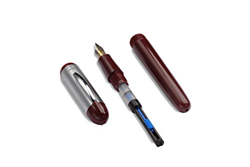 Image of V'sign Antic Fountain Pen- (Fine Nib) (Maroon)
