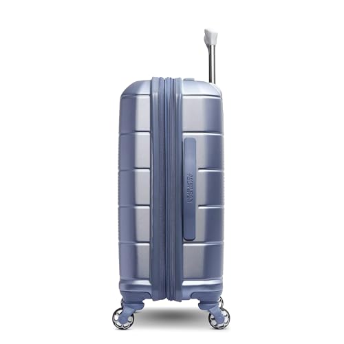 Image of American Tourister Stratum 2.0 Expandable Hardside Luggage with Spinner Wheels, Slate Blue, Carry-on