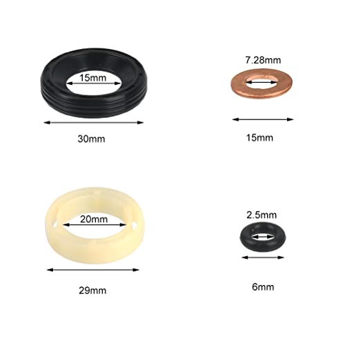 12 Kit rondella iniettori Diesel Protezioni per