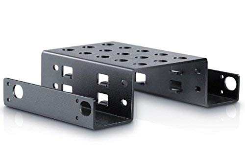 Rack de montaje para dos discos SSD/HDD 2.5" a 5.25" aluminio miniatura 1
