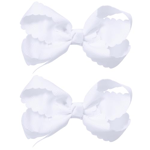 Lazos para cabello con pinza alligator 3 pulgadas, 2 piezas miniatura 1