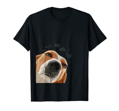 Funny Curious Dog Treeing Walker Coonhound T-Shirt