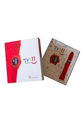 Techmade Montre intelligente pour enfant Rouge – vue 4