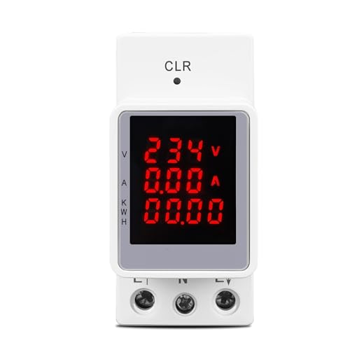 Compteur d'énergie AC 110V 220V 100A pour tableau électrique