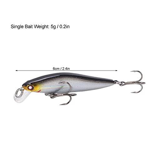 Mino hard aas, 3D levensechte ogen kunstmatig kunstaas voor buiten - Image 7