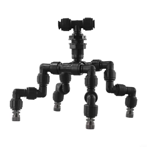 Buse de brumisation fine pour habitats de reptiles avec réglage pivotant à 360 degrés et contrôle du débit