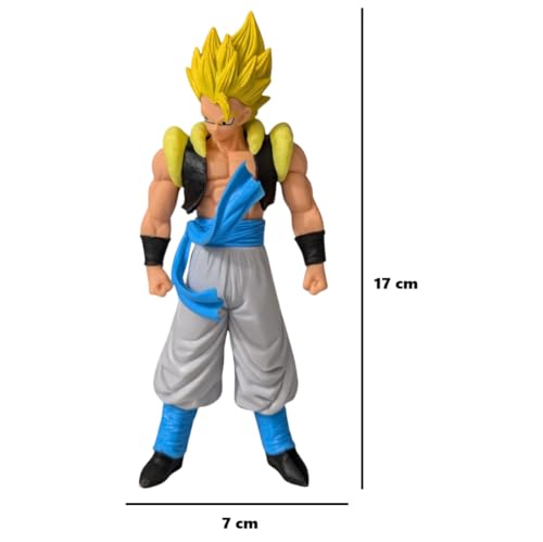Image of Awestuffs Yellow Large Action Figure Limited Edition Figure Toy Statue Merchandise for Anime Lovers (DBZ gokuu Go-Geta)