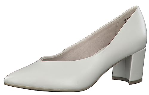 MARCO TOZZI Damen Pumps, Blockabsatz, weiches FEEL ME Fußbett, ideal für...