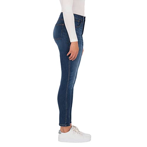 Kirkland Signature Women's High-Rise Skinny Jeans (10, Blue)3