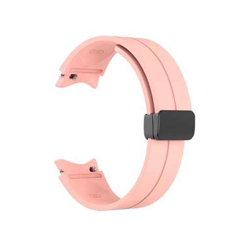 20mm�V���J�Q���X�|�[�c�x���g�ɓK������Samsung Galaxy Watch 6 44mm 40mm/6Classic 43mm 47mm(Pink black,For Galaxy 6classic 47mm)
