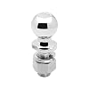 Draw-Tite 63840 Trailer Hitch Ball, 2-5/16 Inch Diameter, 20,000 lbs. Capacity, 1-1/4 Inch Shank Diameter, 2-3/4 Inch Shank Length, Chrome