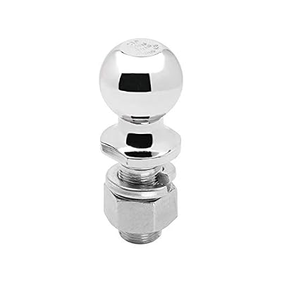 Draw-Tite 63840 Trailer Hitch Ball, 2-5/16 Inch Diameter, 20,000 lbs. Capacity, 1-1/4 Inch Shank Diameter, 2-3/4 Inch Shank Length, Chrome