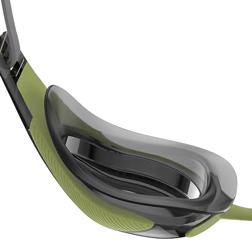 Image of Speedo Unisex Adult Fastskin Hyper Elite Hydroscopic Curved Mirror Lens Swim Goggles | Anti Fog Coated Lens | 100% UV Protection | Adjustable Strap with Tensioning Scale