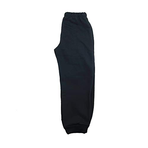 Calça de Moletom Infantil, Baby Deluxe, Preto, 16 Anos