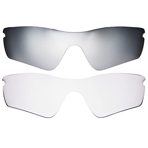Verres Radar Path en titane et argent polarisé de qualité supérieure pour monture
