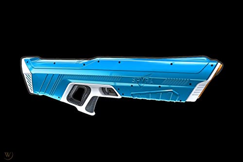 Image of Spyra Two Electronic Water Gun Super Blaster, Battery for 2000 Blasts and Effective Range of 30 ft (TikTok Gun) (Blue)