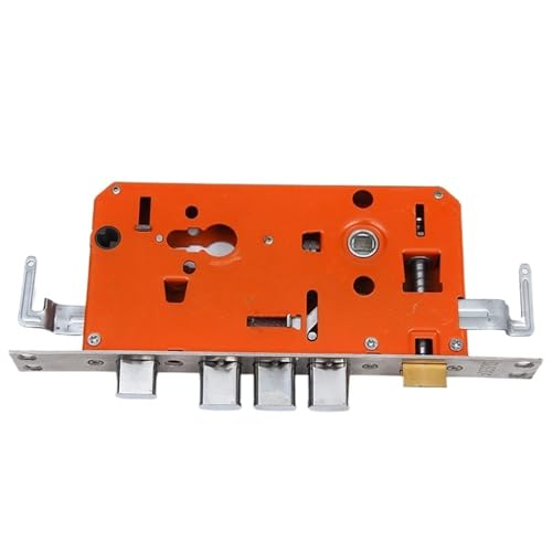 Cerradura Embutida para Puerta, Cerradura de cabeza cuadrada 24x240, seguridad corporal, puerta Interior, cilindro cerradura antirrobo, accesorios Hardware Uso apto para casa(With hook)