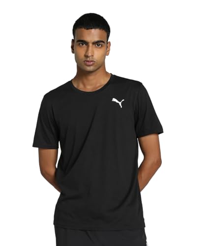Image of Puma Men's Polyester Regular Fit T-Shirt