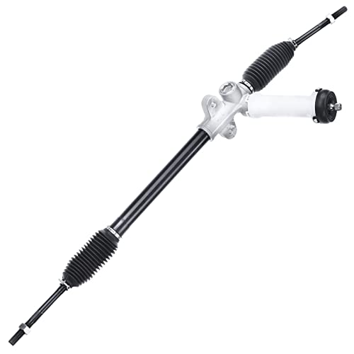 BURANIFUSION Power Steering Rack & Pinion Assembly for Kia for Soul 2012-2013 Aluminum-Casting Material Black 0.64 in-Input Shaft Diameter (in 2-Number of Mounting Holes 565002K000 56500-2K000 WEF0887