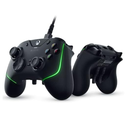 Razer Wolverine V2 Chroma Wired Gaming Pro Controller for Xbox Series X|S, Xbox One, PC: RGB Lighting - Remappable Buttons & Triggers - Mecha-Tactile Buttons & D-Pad - Trigger Stop-Switches - Black