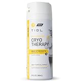 TIDL Cryotherapy Pain Relief Spray, 3 Oz, Max Strength for Fast-Acting Muscle, Joint & Neck Pain Relief, Plant-Based Menthol & Camphor Pain Reliever, Quick Drying Formula
