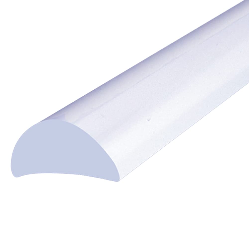 Shower or Bath Threshold Water Barrier Seal Strip | 80cm, 90cm, 140cm, 200cm or 250cm Long | Clear, White or Black | Used in Wetrooms or with Doors/Screens | Rigid Material | SEAL055 (250cm Clear)