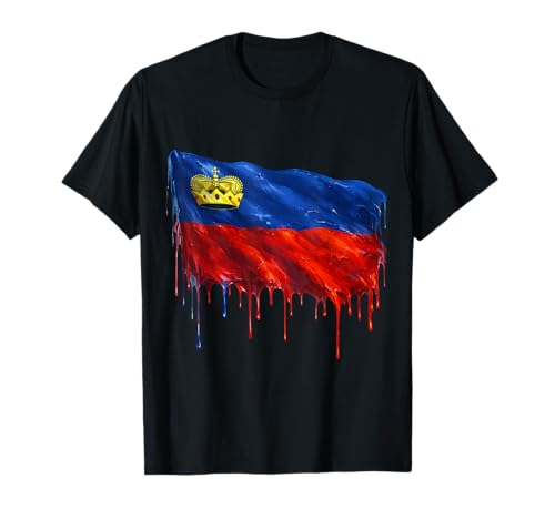 Drapeau du Liechtenstein T-Shirt