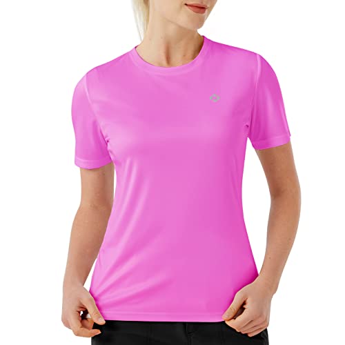 Naviskin Women's Quick Dry Rash Guard Shirts Upf 50+ Sun Protection Short Sleeve Shirts Strawberrry Size Xl #TOP2