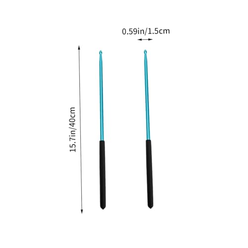 Baquetas de Aleación de Aluminio para Batería Azul y Negro miniatura 2