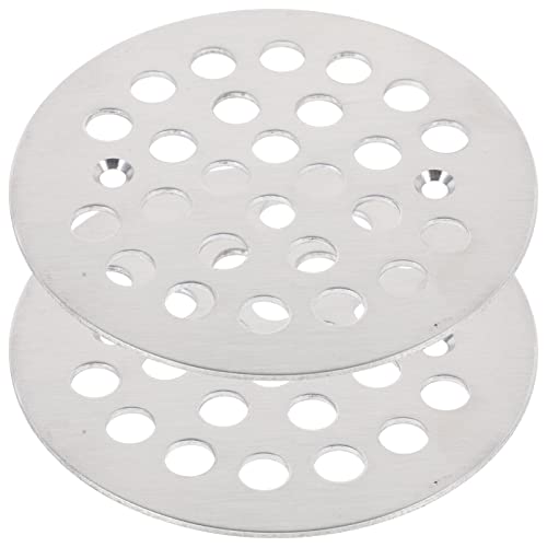 Cubierta para desagüe de acero inoxidable Alipis 2 pcs