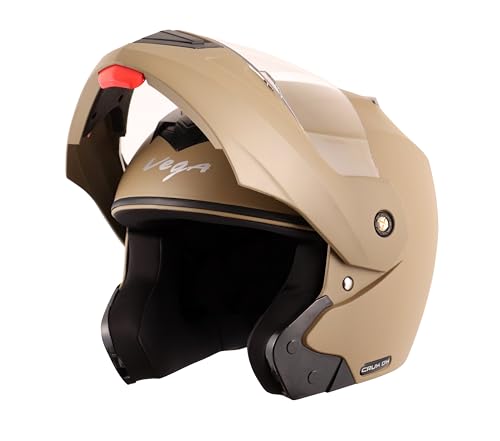 Vega Flip-Up Helmet Dual Visor Lightweight Front View