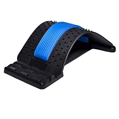 Krupasadhya Manual Back Massage Magic Back Stretcher | Back Pain Relief Product | Lumbar Spine Massager, Muscle Pain Relief Relaxation Spine Pain Fitness Tools, Multicolor