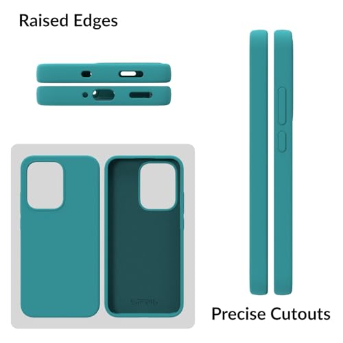 Image of SPRIG Compatible with Oppo Reno 13 5G Premium SilkTone Back Cover Drop Tested Shock Proof Mobile Case for Men, Women, Boys and Girls with Camera Protection (Ocean Blue)