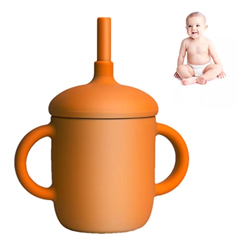 XIAOYAYA Tazza per Bebè in Silicone con Coperchio