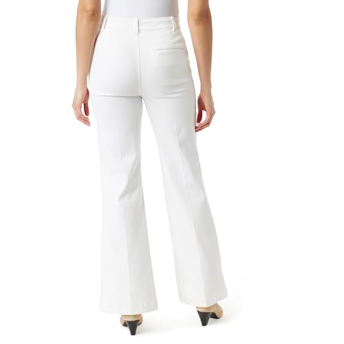 Gloria Vanderbilt Women's Flare Trouser 4 Pocket High Rise Jean Standard3